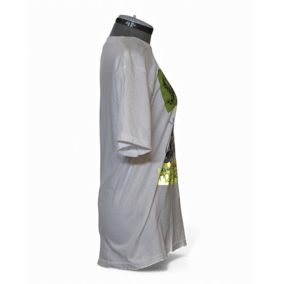 Stussy ALE John K Trust the Rat Graphic T Shirt White Mens Size Small - Picture 4 of 6